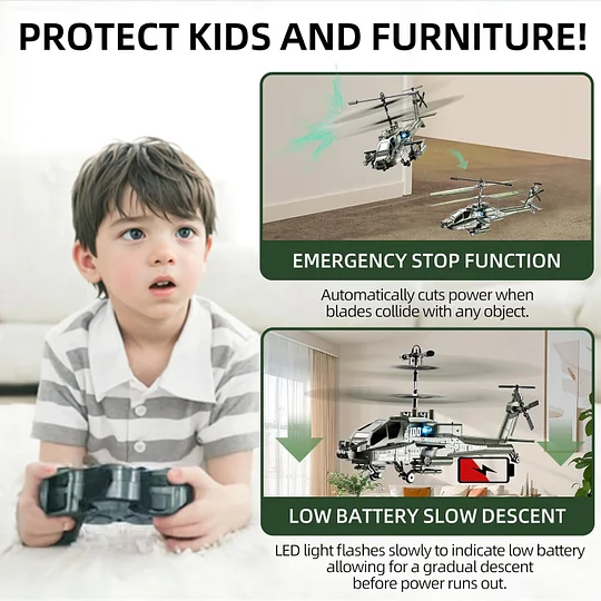 🚁🚁 Remote-controlled attack helicopter