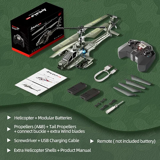 🚁🚁 Remote-controlled attack helicopter