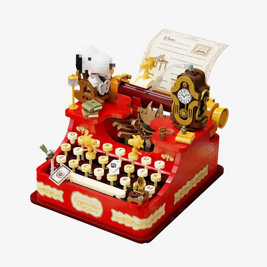 Typewriter Building Blocks Set 🐶