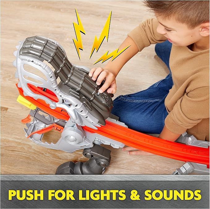 Giant Dinosaur Monster Truck Playset 🦕🚗 | Lights & Sounds