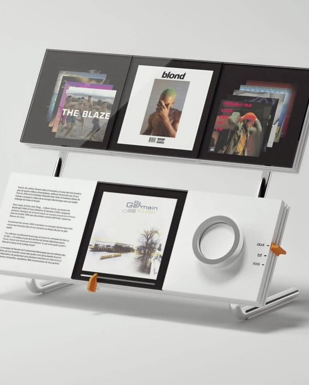 🎵The Physical Music Player You Slide, Click, and Feel，Insert Your Digital Albums Like Vinyl